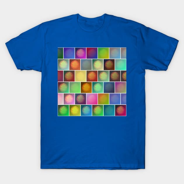 Multicolored suns T-Shirt by Gaspar Avila